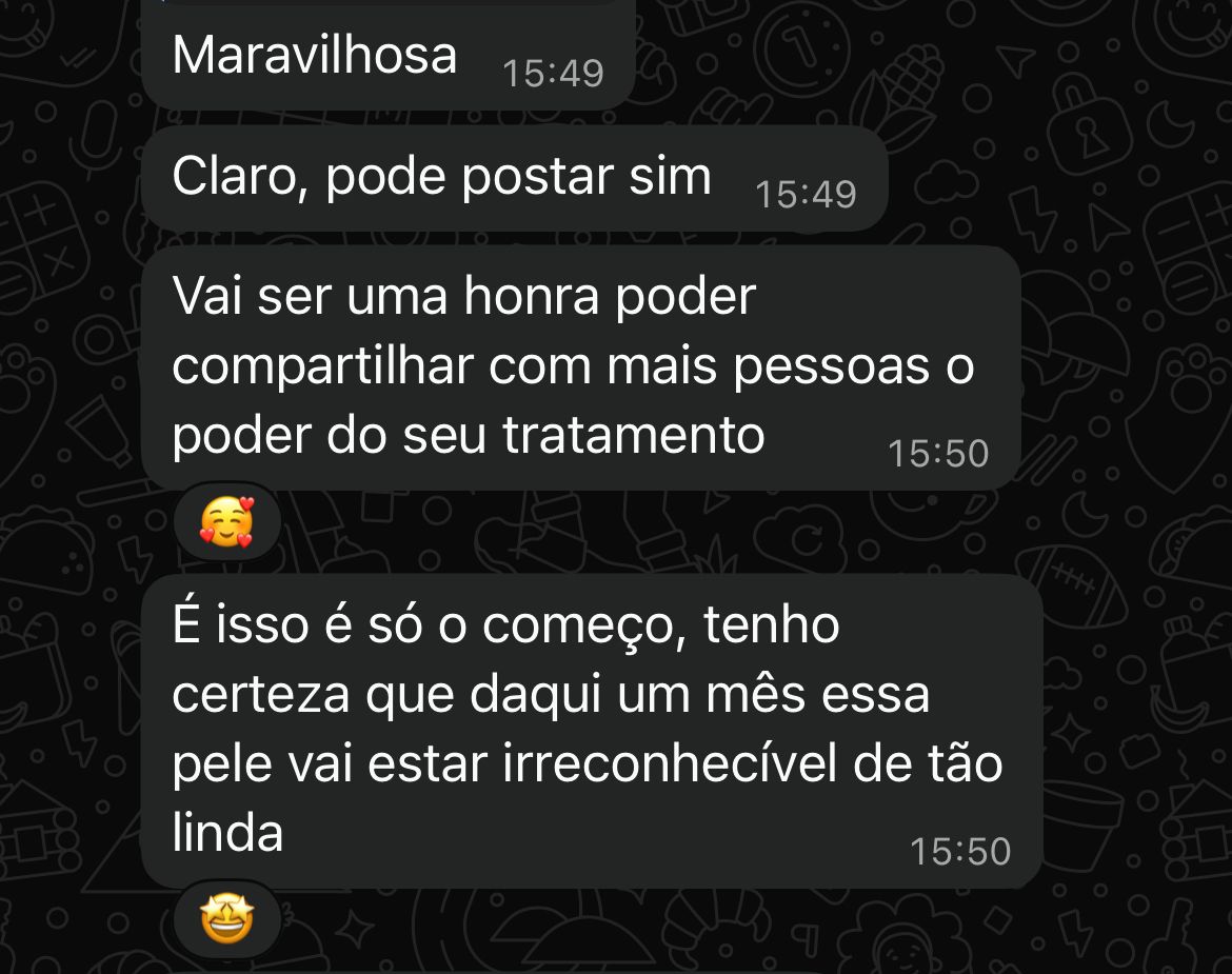 Testemunho de transformação - Resultado do método Livre de Acnes
